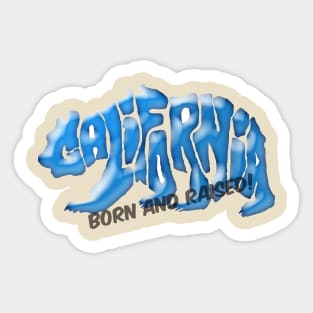 California grizzly Sticker